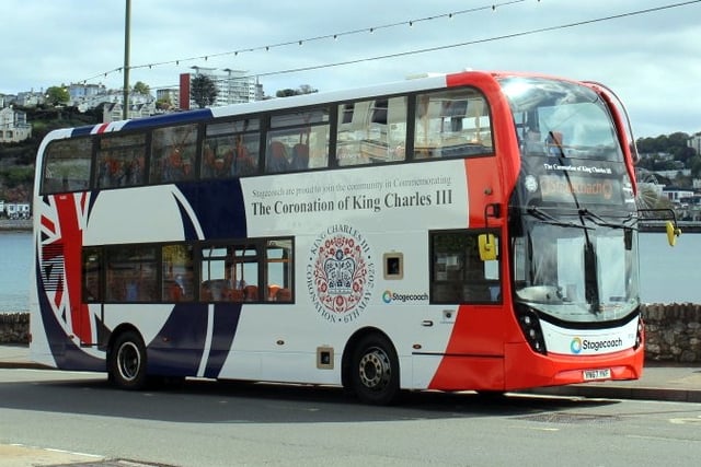 Hop aboard the ‘Coronation bus’ in Newton Abbot