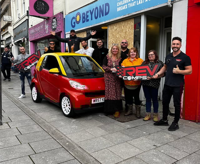 Firm's fundraising car prize after vandals smash charity shop windows