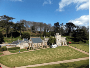 Charity day at historic gardens