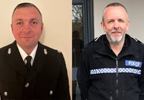 Stabbed officers up for bravery award