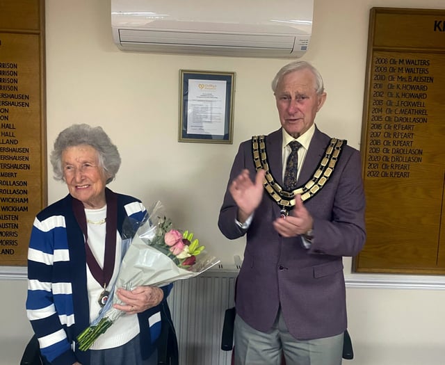 Councillor Beryl calls it a day