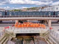 Praise for new £80 million sea wall 