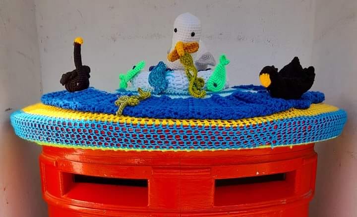 Post box topper stolen