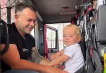 Our Firefighters need your support to help little Idris walk