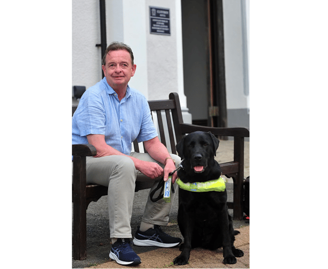 Tourist on a mission to make town welcome for sight impaired