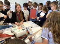 Pupils get an emotive art lesson