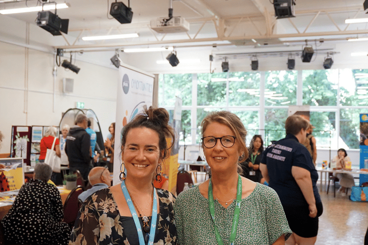 Elaine Musgrave and Bernadette McAuley