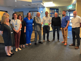 Kingskerswell surgery receives final gift from Rotary fundraisers