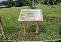 New village information boards 