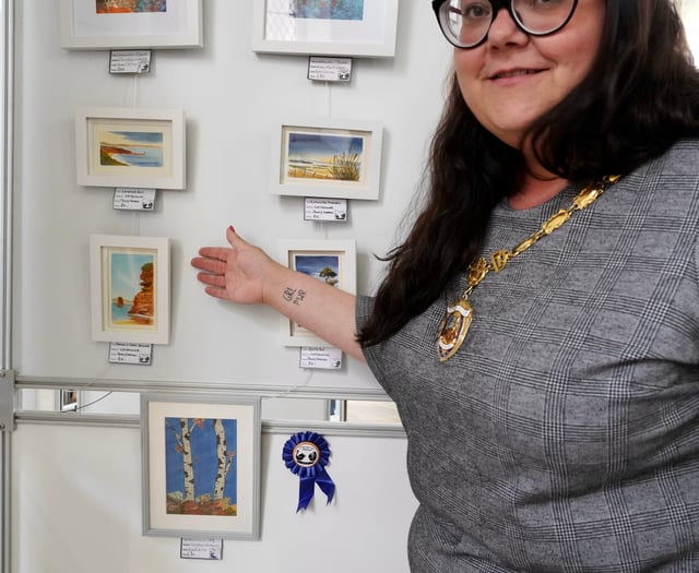 Art work on show in summer exhibition 