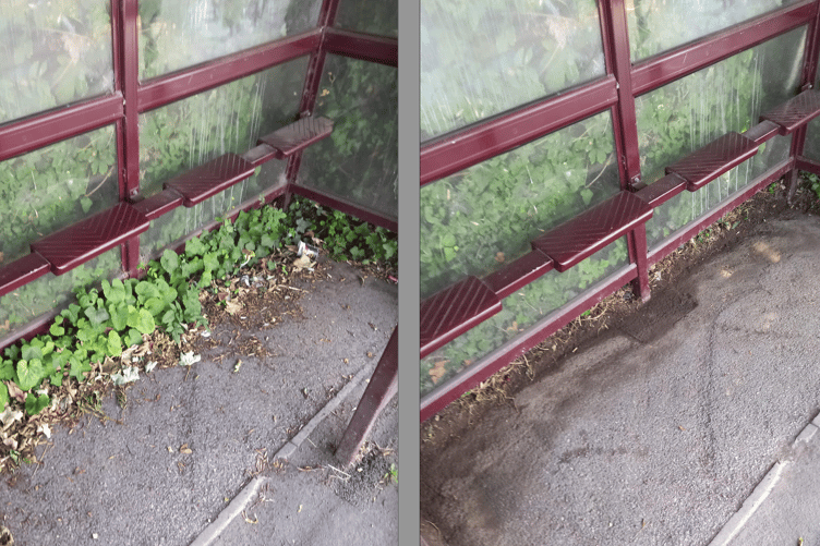 Maintenance officers out and about making improvements in town