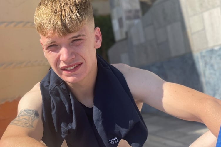 Family paid tribute to Josh Terry Pitt, 20, who died in a crash near Tiverton