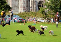 Everything you could want at a country fair including a terrier race!