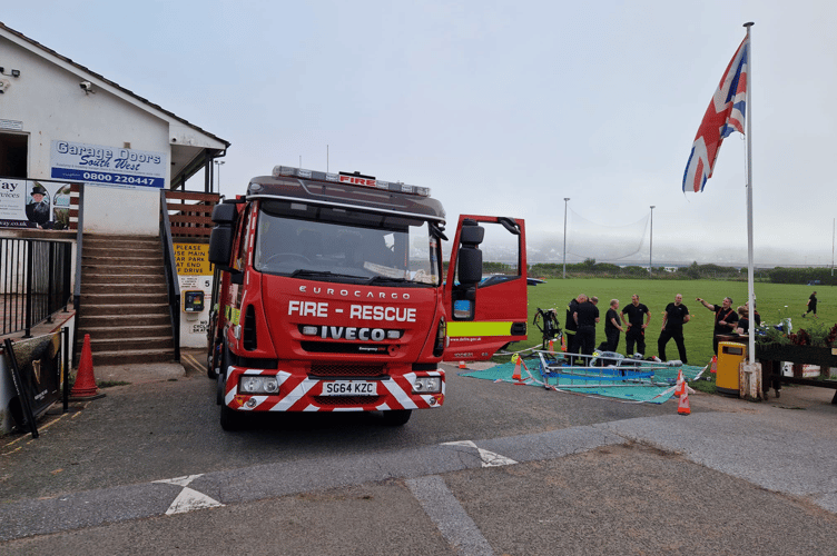 Dawlish firefighters' latest training night