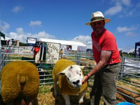 Farmer represents Dawlish at Okehampton Show
