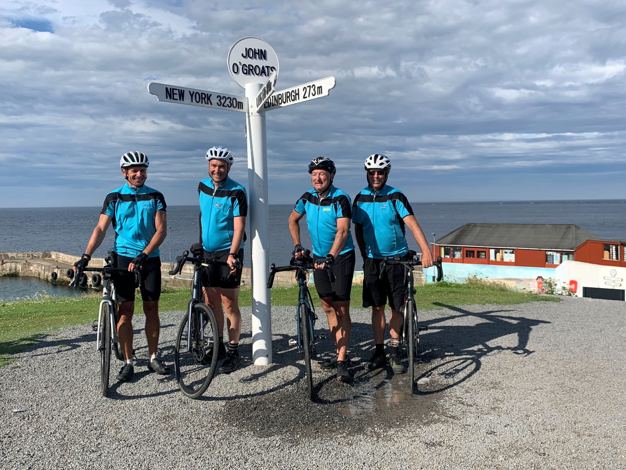 Gruelling End to End ride for MND charity