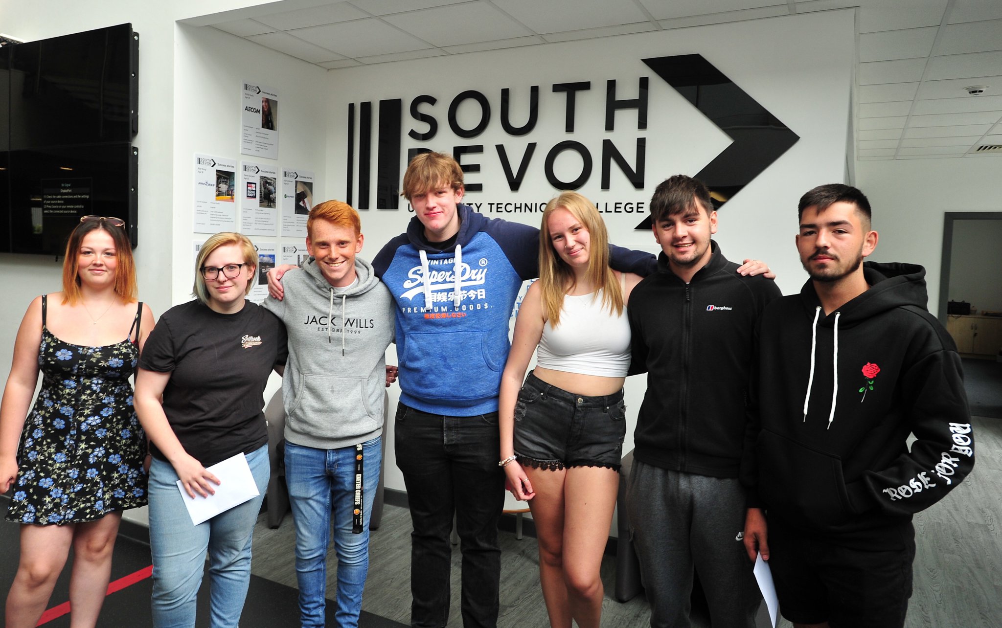 Superb BTEC and A-Level results for South Devon UTC at Newton Abbot