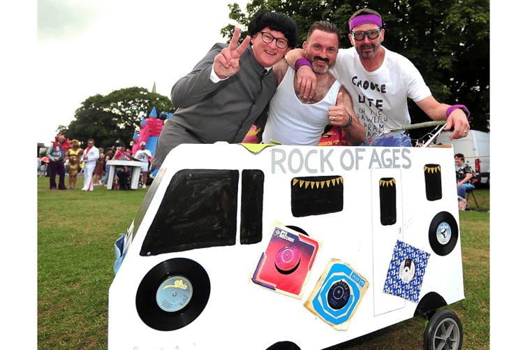 Rock of Ages from Gary Walton, Stuart Huntley and Shaun Elsey.