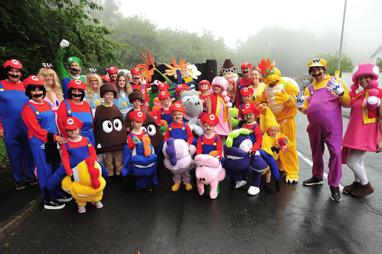 Super Mario madness from the combined might of the Tranckle family.