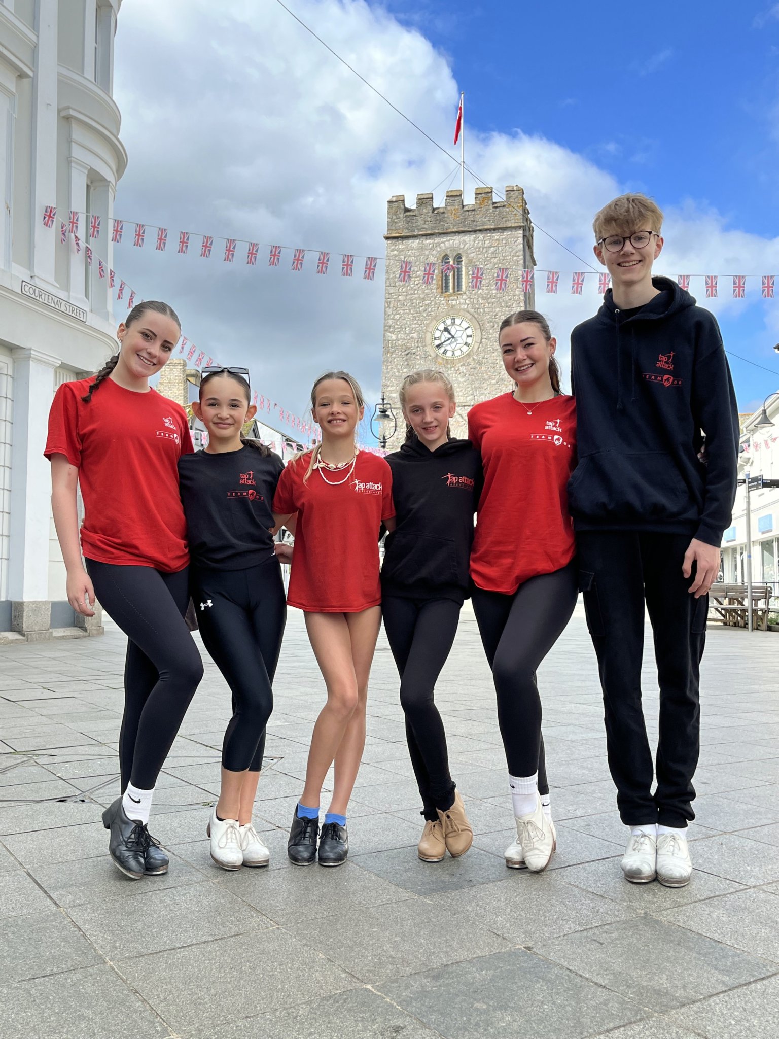 Dancin' in the streets of Newton Abbot for World Cup bid