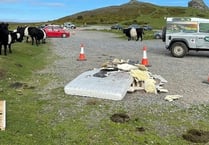 Rangers appeal for information over fly tipping on the moor