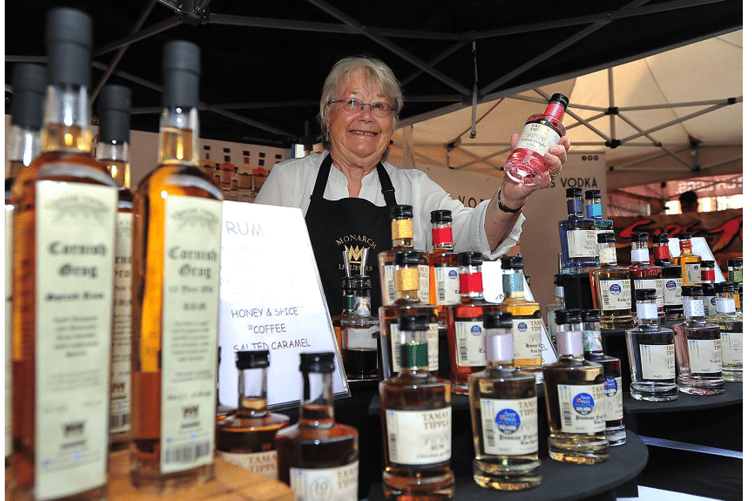 A  Tamar Tipple from Liz West of Monarch Liqueurs.