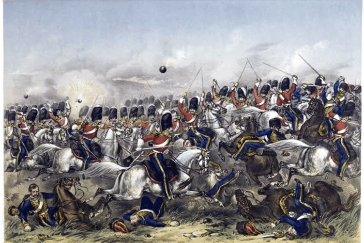 Charge of ‘The Greys’ at Balaclava