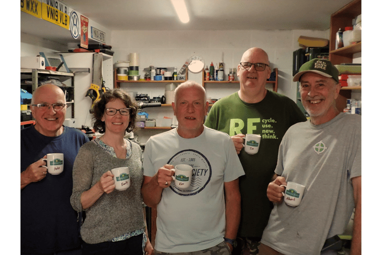 Management committee from left Peter Stevens, Emily Graydon, Kevin Beard, Tim Faulkner, Albert Turner.