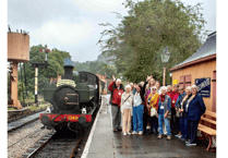 All aboard the Buckfastleigh to Totnes memory train