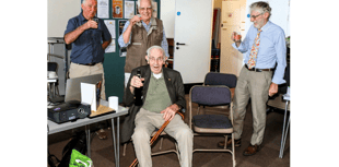 Rotary Club of Ashburton & Buckfastleigh celebrate Len's 100th