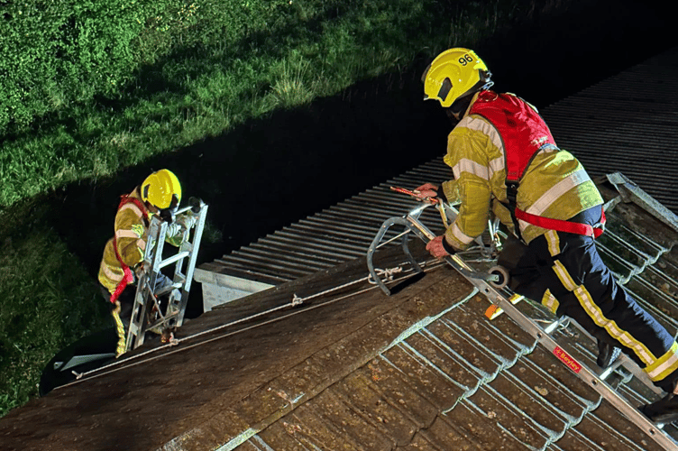 Bovey Tracey Fire Staton's latest training night