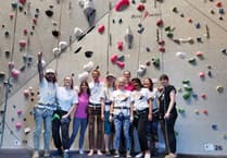 Charity provides mental health support through rock-climbing therapy