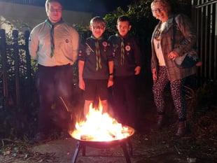 Scouts making the most of new outdoor space