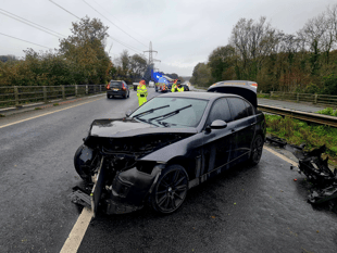 ICYMI: Multi car collision on A38 