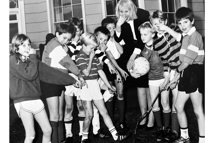 Always a topical subject is dog poo. And young Teignmouth residents along with mayor Sylvia Russell were certainly turning their noses up at it in Bitton Park in November 1990.