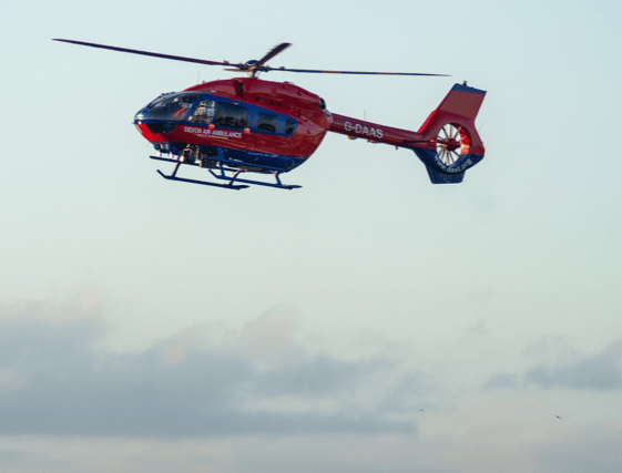 Two new landing sites for Devon Air Ambulance