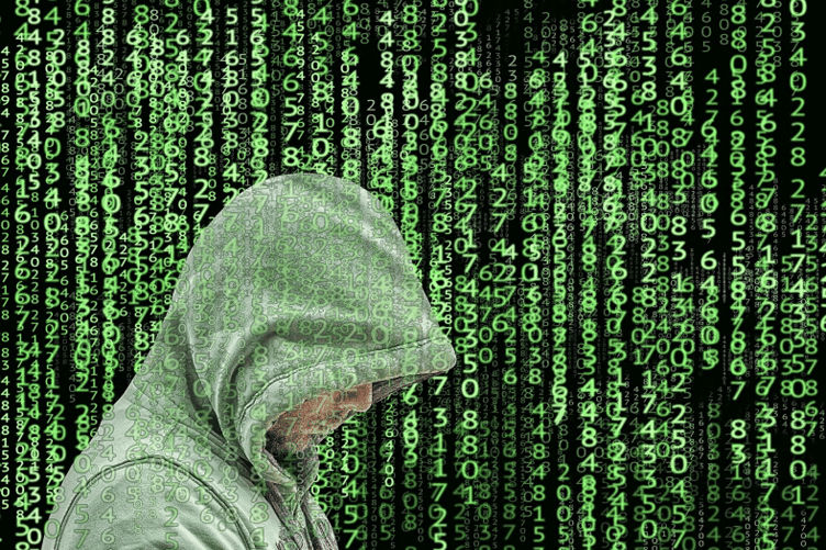 Hacking stock image