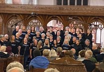 Ipplepen choir raises the rafters and charity funds too