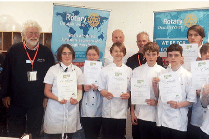 Young master chefs in Dawlish prove themselves top of the pots