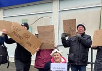 Protestors make their point over pharmacy closure