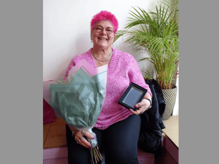 Louise’s hard work recognised with volunteer award