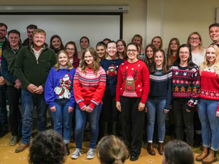Devon YFC sing for the Archbishop of Canterbury and Kaleb Cooper