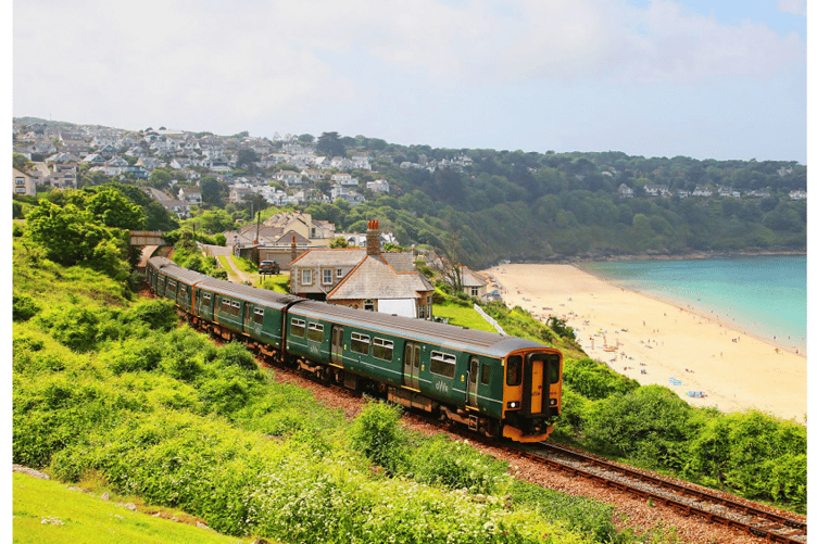 Antony Christie’s winning photo for the GWR calendar