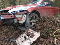 Driver hurt in Boxing Day accident 