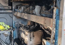 Fire crew tackle vehicle fire at telephone exchange 