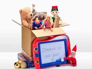 Do good  – donate unwanted Christmas gifts to the BHF this January!
