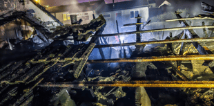 ICYMI: Fire crews join forces to tackle Malborough property blaze