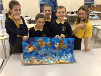Artist Alistair helps Starcross youngsters work come to life