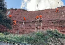 Dawlish Cliff Project Award Contender