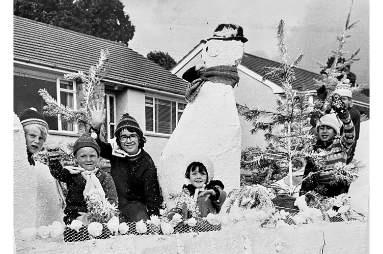 There’s snow business like snow business! Mr Body’s entry entitled Fun in the Snow - not your typical August weather.